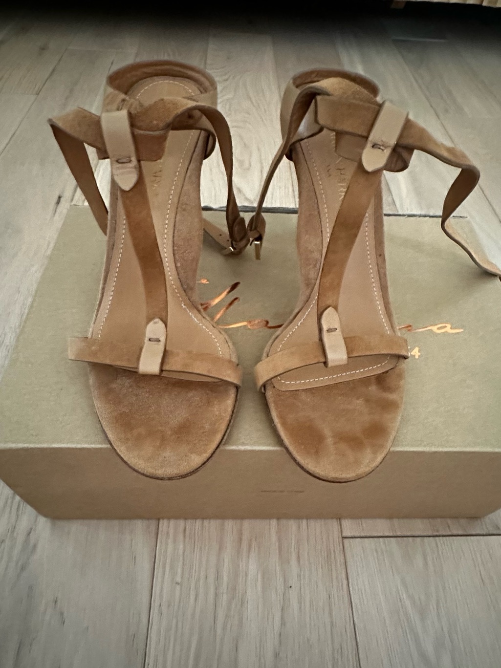 Vintage Marion Parke Sandals Heels 7